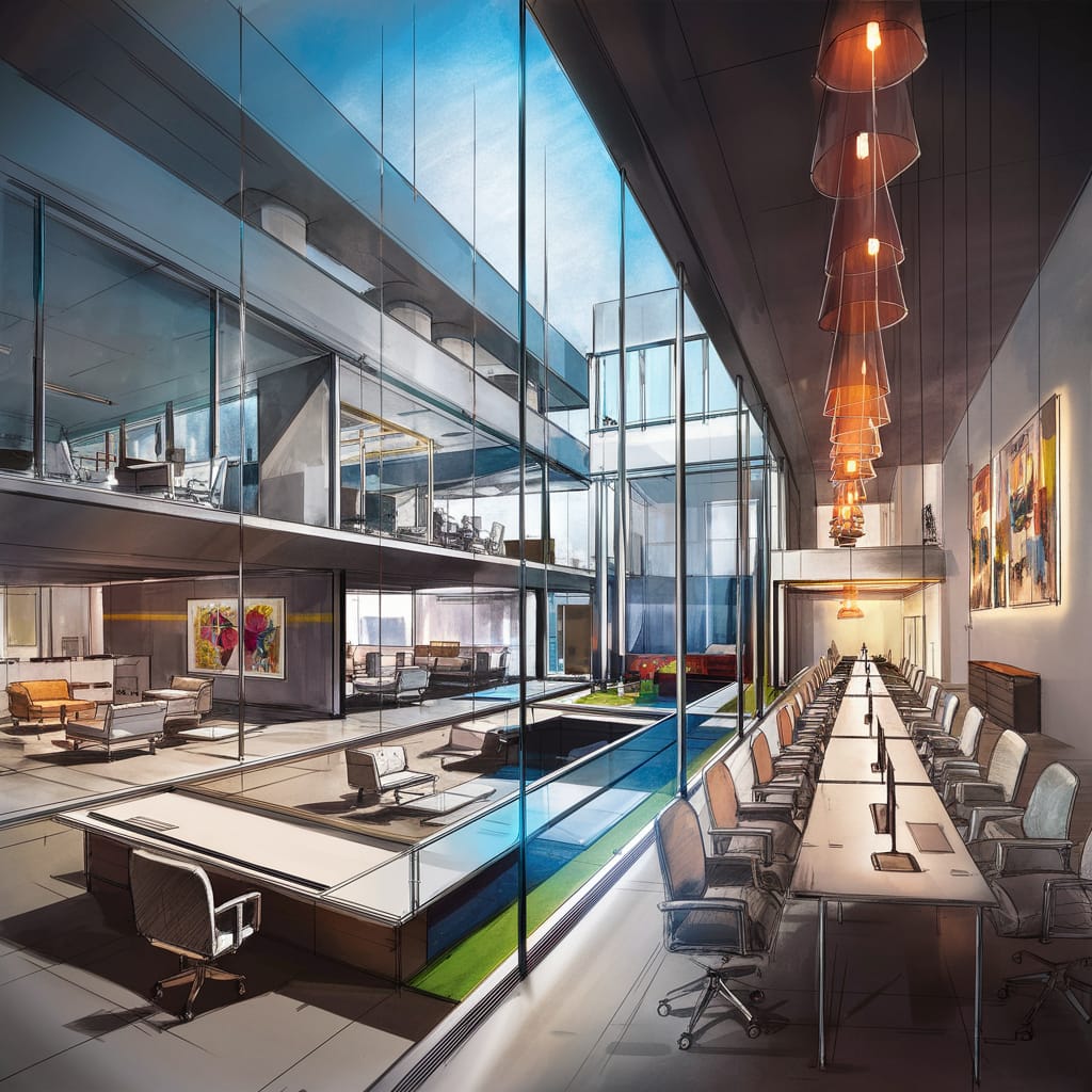 Shop fitting installations